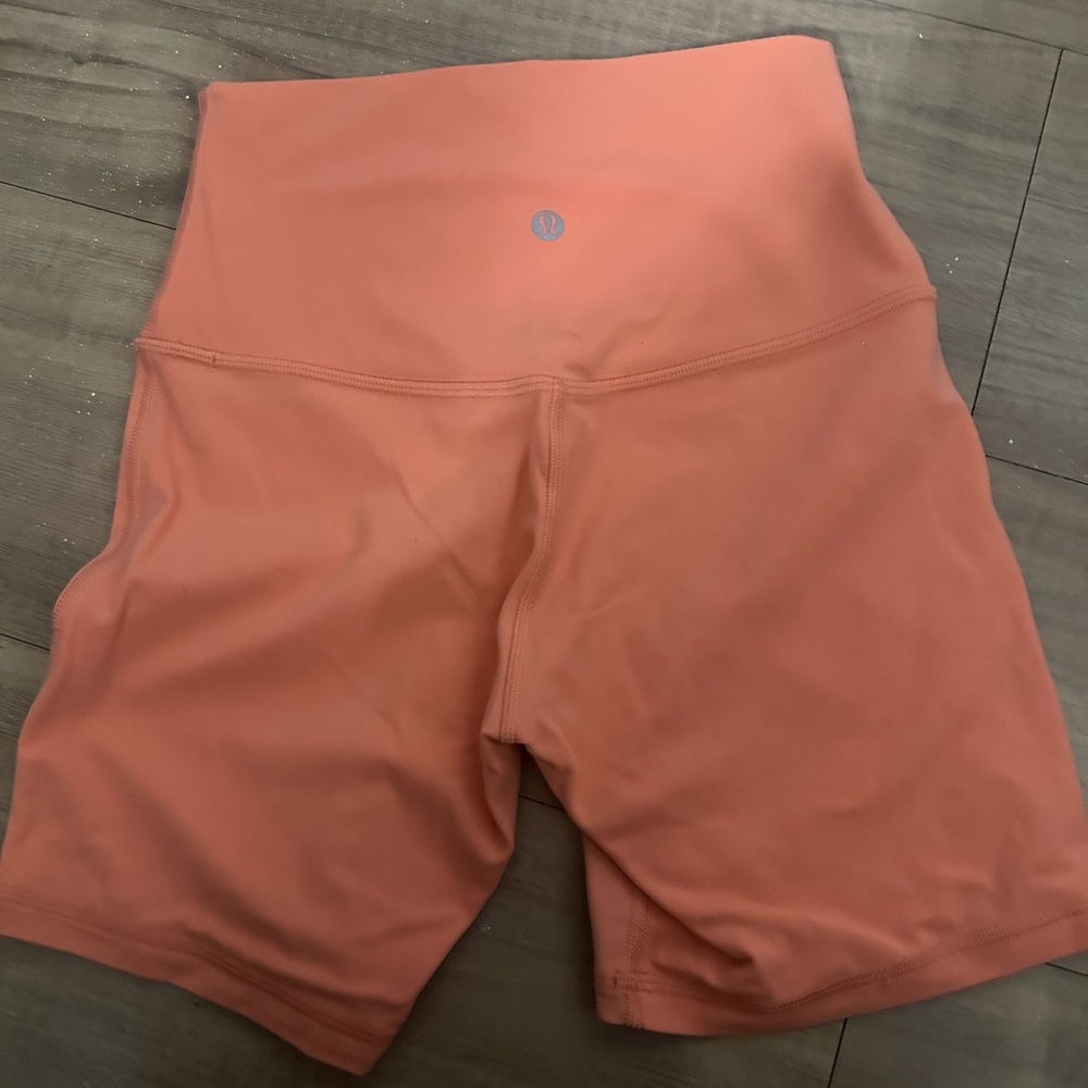 Lululemon 6” align biker shorts